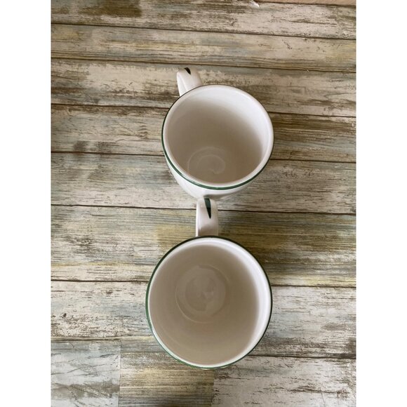 Set of 2 Christopher Radko Holiday Celebrations Christmas Tree Mugs 12 oz - Picture 8 of 10